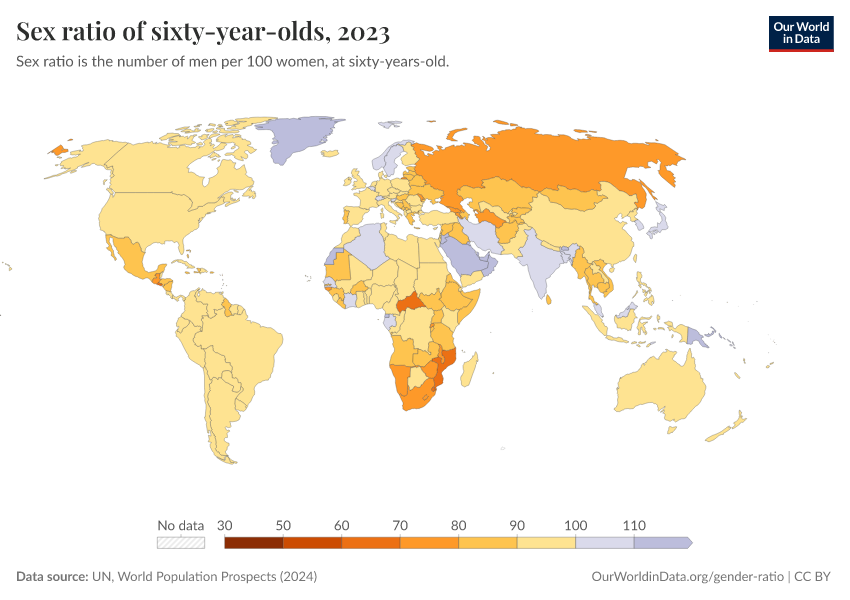 A thumbnail of the "Sex ratio of sixty-year-olds" chart